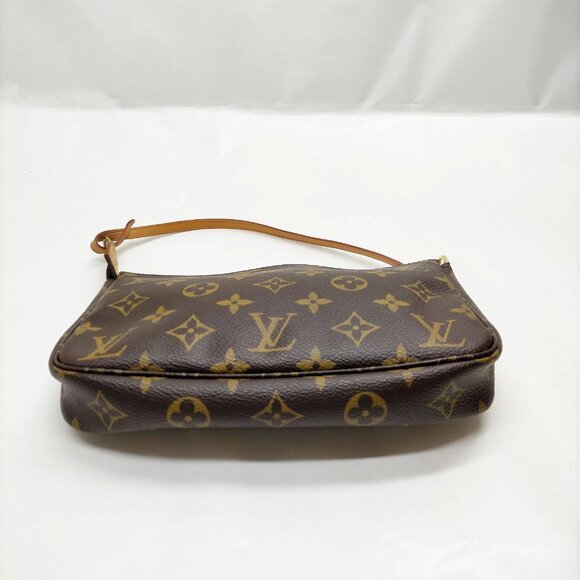 Authentic Louis Vuitton LV Pochette Accessoires Brown Monogram mn660-121325 - Picture 8 of 16